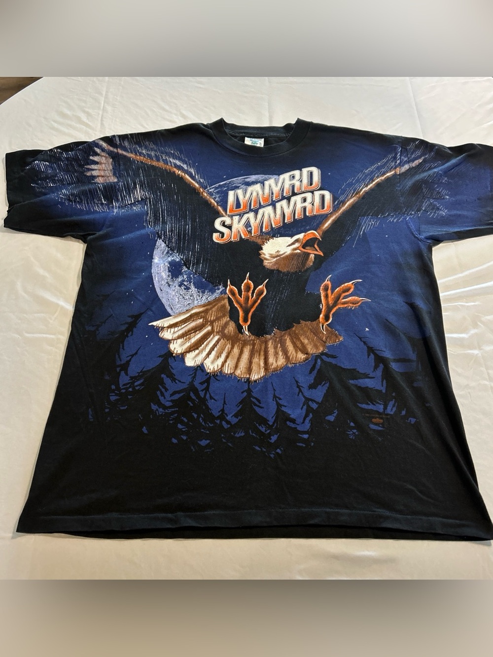 Vintage 1996 Lynyrd Skynyrd World Tour Tee Free Bird Eagle Winterland XL
